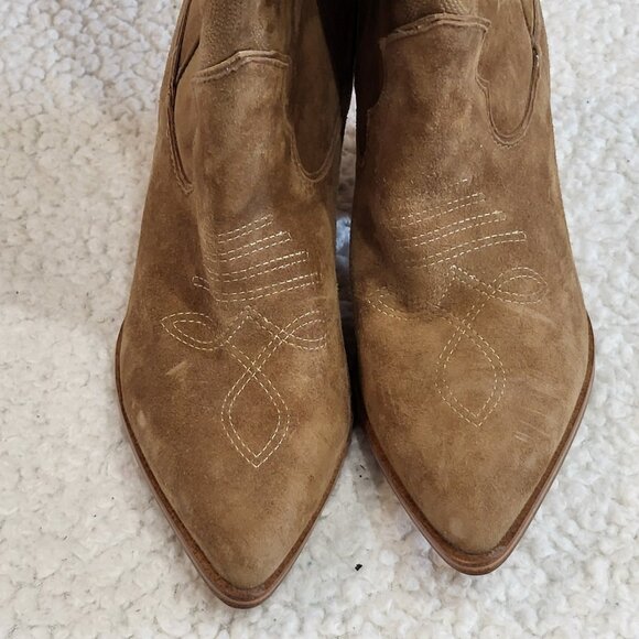 Steve Madden Brown Heeled Boots - Picture 6 of 8